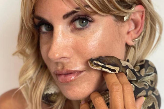 Anello snake e collana a forma di serpente Vivyinrosa
